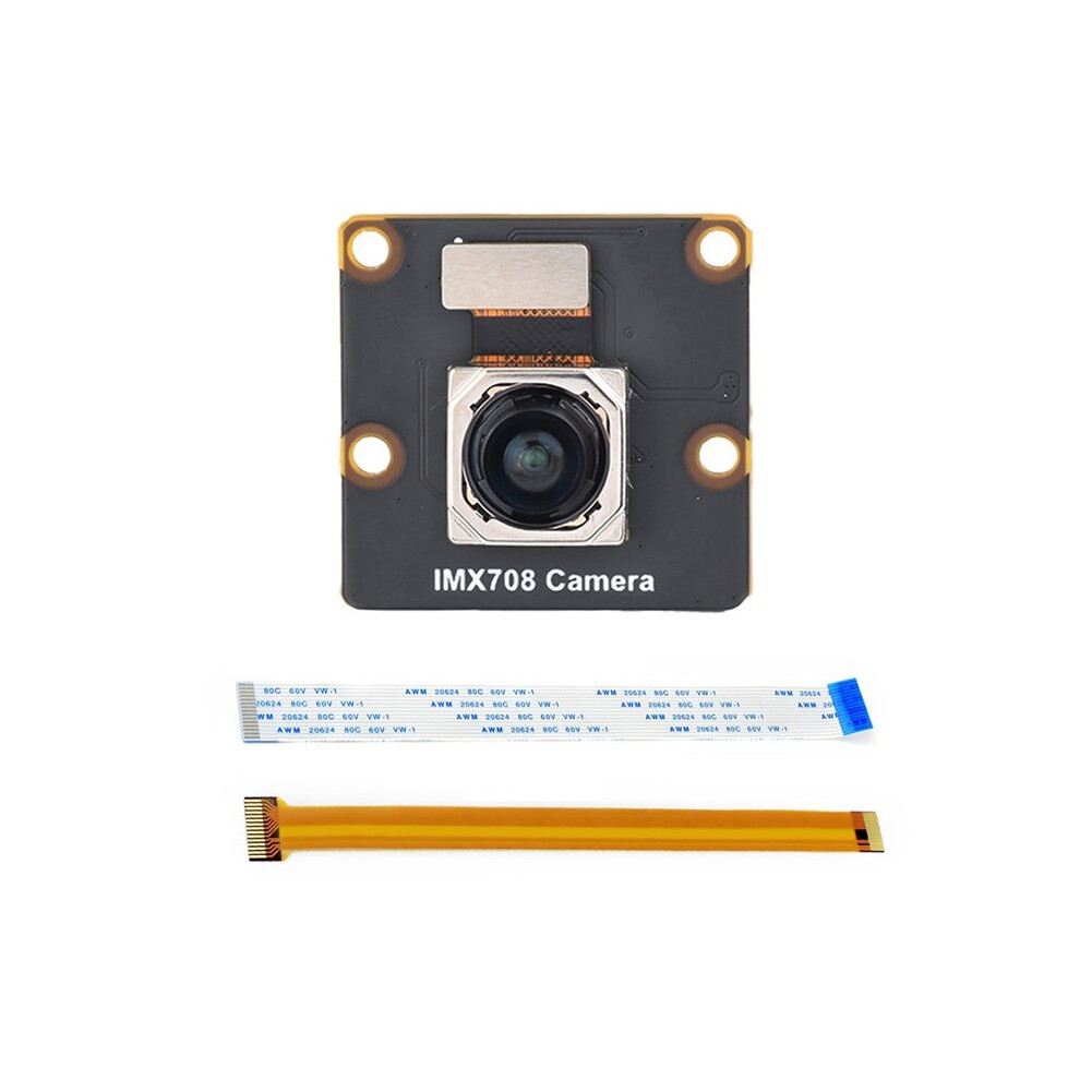 Imx708 12Mp High Resolution Autofocus Camera, 120 Fov, Compatible With For Raspberry Pi Series Boards 6033031349385
