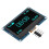 2PCS 2.4" 2.42 Inch 128x64 OLED LCD Display Module SSD1309 4 Pin IIC I2C Serial Interface for   R3  Light 3