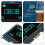2PCS 2.4" 2.42 Inch 128x64 OLED LCD Display Module SSD1309 4 Pin IIC I2C Serial Interface for   R3  Light 5