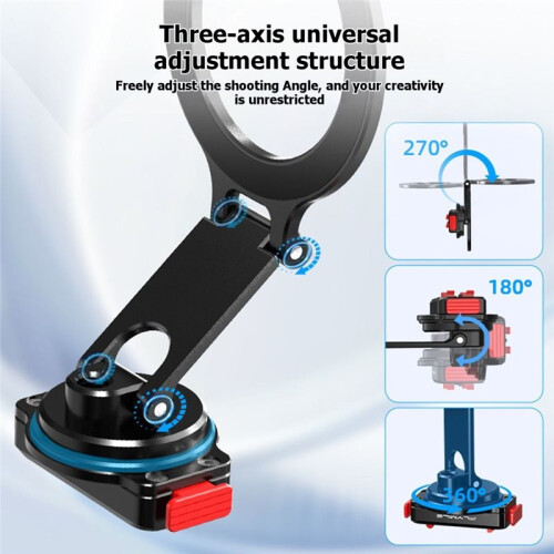 Magnetic Adapter Teleprompter Stand for  Ace Pro 2 Quick Release Tripod Mount Base Magnetic Camera Adapter 1