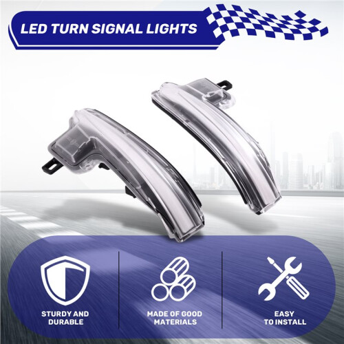Rearview Mirror LED Turn Signal Light for  RAV4 Alphard Highlander Tacoma Dynamic Sequential Indicator 1