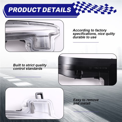Rearview Mirror LED Turn Signal Light for  RAV4 Alphard Highlander Tacoma Dynamic Sequential Indicator 2