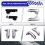 Rearview Mirror LED Turn Signal Light for  RAV4 Alphard Highlander Tacoma Dynamic Sequential Indicator 5