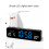 LED Electronic Clock USB Powered TEMP Week Dimmer Table Clock 12/24H Electronic LED Alarm Wall Clock 3