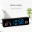LED Electronic Clock USB Powered TEMP Week Dimmer Table Clock 12/24H Electronic LED Alarm Wall Clock 6
