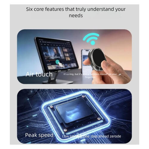 General Air Mouse  Remote Control Touch and Button Operation Remote Selfies Scrolling Through Videos  Band