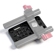 Video Switching Cheese Plate Camera Plate for Railblocks, Dovetails Short Rods for DSLR Camera Cage Rig Expansion