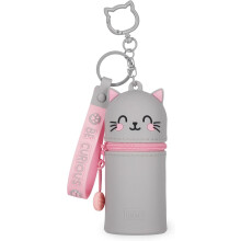 Legami Mini Kawaii Coin Purse with Keyring Kitty