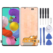 Écran LCD Super AMOLED d'origine pour Galaxy A51 4G avec assemblage complet de numériseur (noir)