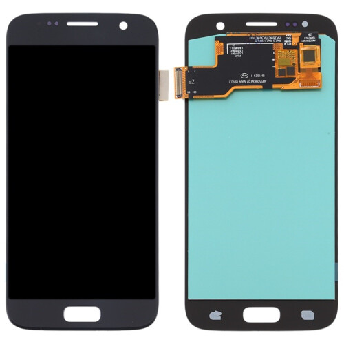 (black) Écran LCD OLED pour Samsung pour Galaxy S7 avec assemblage complet de numériseur (noir) 2