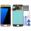 (black) Écran LCD OLED pour Samsung pour Galaxy S7 avec assemblage complet de numériseur (noir) 6