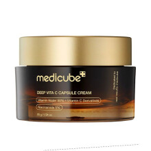 Medicube Deep Vita-C Capsule Crème iluminadora 55 g — Efeito flash, vitamina C encapsulada