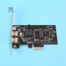 1394 Feuer Draht Karte,PCIe 3 1394A Firewire Erweiterungskarte, PCI Express zu Externem IEEE 1394 Adapter Kontroller