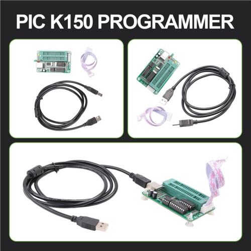 K150 Programmer Microchip  MCU Microcore Burner USB Downloader with USB Cable 1