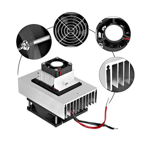 DIY Cooling System Kit Semiconductor Thermoelectric Peltier Refrigeration Cooling System Air Conditioner Cooling System 2