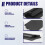 Supporto Verticale per  One S Prese D'Aria di Raffreddamento Integrate e Piedini Antiscivolo per  One Slim Supporto per Console di Gioco 3