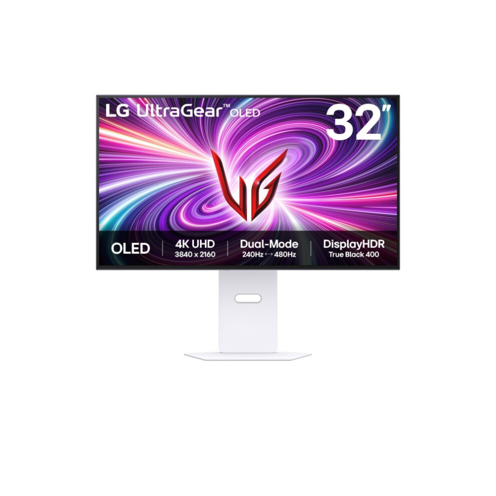 Lg Ultragear 32Gs95uv-W 32In Oled 4K Gaming Monitor 240Hz/480Hz