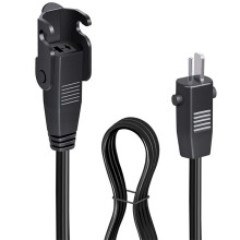 Cable de Extensión para Sillón Reclinable Eléctrico de 6.6 Pies, Cable de Alimentación de Repuesto para Okin, Limoss, Lazboy y Pride Catnapper