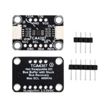 1 Set TCA4307 Bidirectionele I2C-Isolatormodule, Compatibele, Niet-Gesoldeerde Niveauschakelaar/Isolatieprintplaat voor Stemma QT/Qwiic