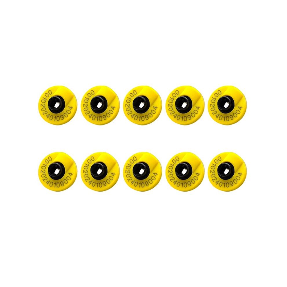 10Pcs Em4305 Animal Tag Rfid Pig Ear Tag Animal Ear Tag 134.2 Khz Animal Ear Tags For Pig Farm 6031389031259