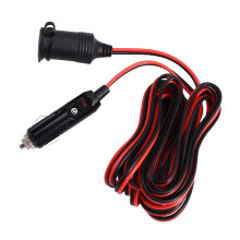 Prise Femelle Allume-Cigare 16 AWG pour Véhicules et Navires, Rallonge de 6 M pour Utilisation sur Véhicule