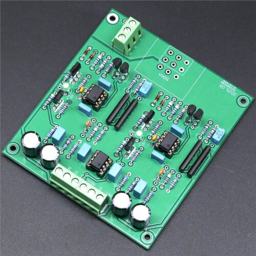 Assemble Full  Class A Preamplifier Board ALPS Potentiometer Pre-Amp Board 2