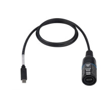 Waterproof Type-C 3A 0.5M Plug Extension Cable USB C Connector for Fast Charging Data Transfer 10Gbps GEN1 Plug