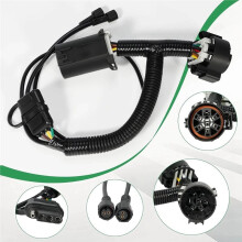 7 Pins Trailer Wiring T Harness Adapter Plug 6113-504 6113504 for  Gladiator JT 2020-2025