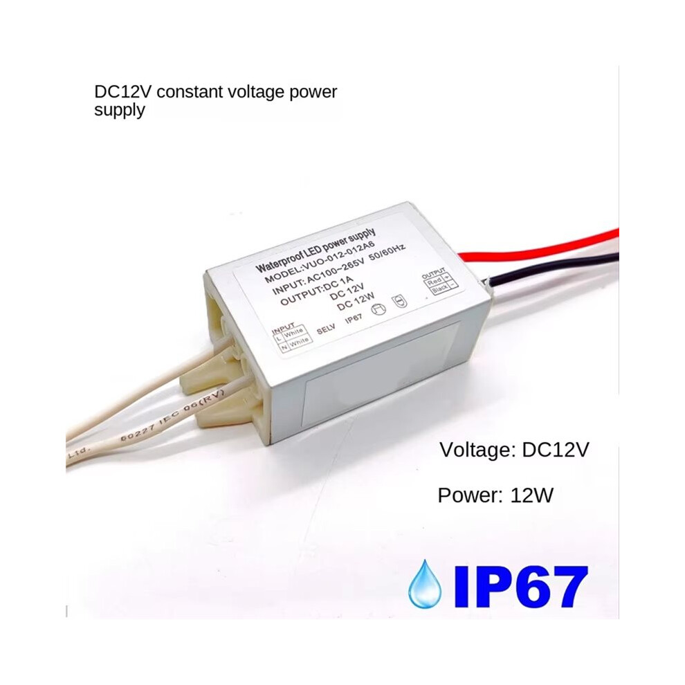 Led Power Supply 12W 220V To 12V Driver For Led Spotlights Transformer Ip67 Waterproof 6033500329153