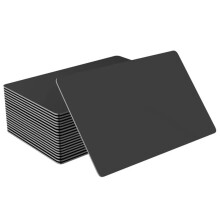 50 Stück NFC-Karten (NFC-Karten, PVC-Tags, Schwarz), Elektronische Zugangskarte, 504 Byte Speicher