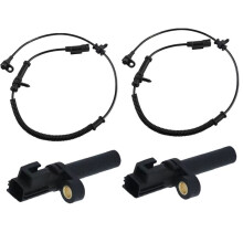 4PCS New Front Rear Left Right Car ABS Wheel Speed Sensor 68060333AA 56028668AA for Durango Ram 1500 2500