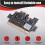 TL460 Multi-Purpose Debug Card Computer PCI-E Test Card LPC DEBUG Diagnostic Card Automatically Recognizes Motherboard 7