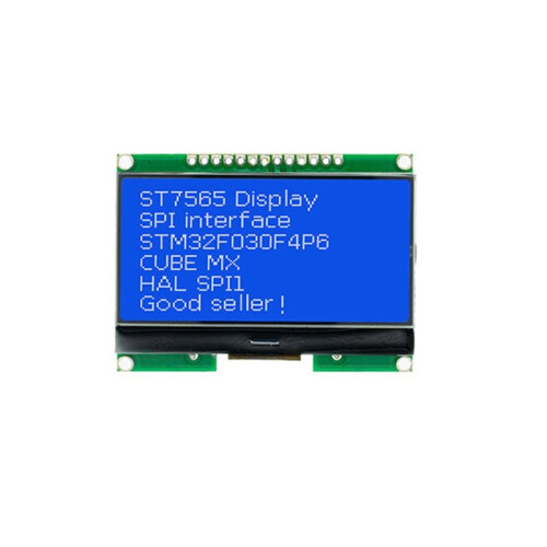 12864 LCD COG Module 12864-06D COG Dot Matrix Screen with Chinese Font SPI Interface B 1