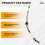 Car Accessories BP4K-46-500 Gear Box Control Cable for  3 2004-2010 MT1.6 Engine 5 Speed 7