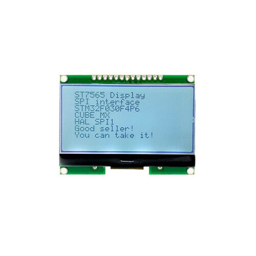 12864 LCD COG Module 12864-06D COG Dot Matrix Screen with Chinese Font SPI Interface C 1