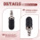 Replacement Helicopter Headset Plug Adapter U-174/U Assemble Type for  David Clark Helicopter Headset Black 3