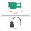 P005 Adapter Kit Used for  BDC02 IMMO Function Work with X300 Classic G3 Key Programmer 7