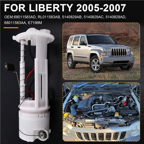 Electric Fuel Pump Module Assembly for  Liberty 2005-2007 5140829AD 68011583AA E7199M 2
