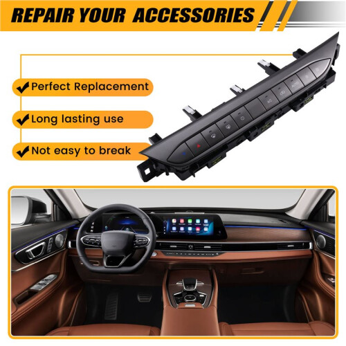 Car Push-Button Automatic Air Conditioning Panel for  Tiggo 8pro MAX Tiggo 8PRO TIGGO 7PRO Air Condition 1