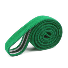 Draagbare lange weerstandsband Yoga Stretch Toning Trek-Groente