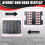 16S 5.5A Ternary Lithium Lifepo4 LTO Lithium Battery Protection Board Active Equalizer Balancer Board BMS with Case 5