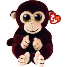 TY Beanie Bellies Collection Matteo the Brown Monkey 15cm Soft Plush Toy