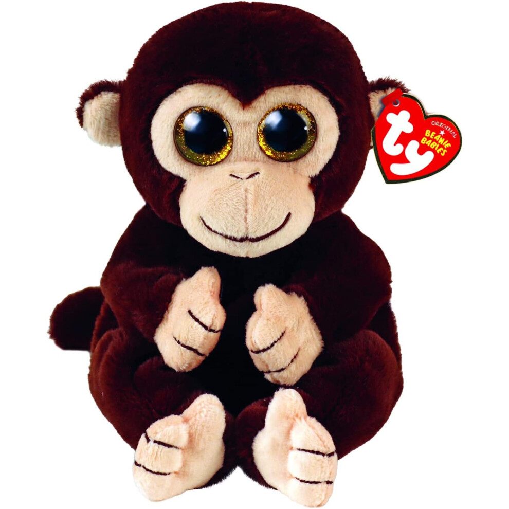 Ty Beanie Bellies Collection Matteo The Brown Monkey 15Cm Soft Plush Toy