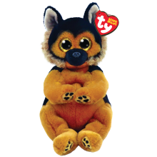 TY Beanie Bellies Collection Ace the German Shepherd Dog 15cm Soft Plush Toy