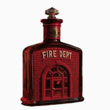 Luxurious House-style whiskey bottle wine bottles
