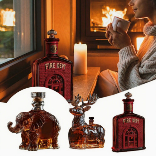 Luxurious House-style whiskey bottle wine bottles 2