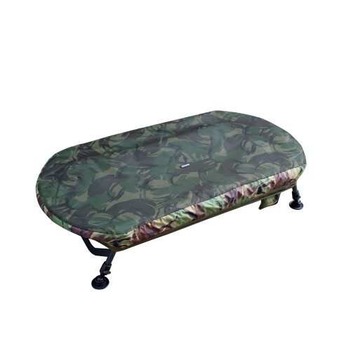 Abode Safe-Zone OVAL DPM Camo Folding Carp Cradle & Bag 2