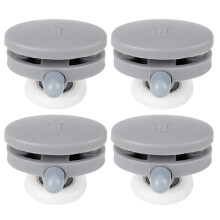 Piezas de acero inoxidable para duchas de baño, rodillos de latón para puertas, guías resistentes para puertas de vidrio, herrajes para puertas