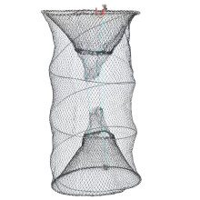 Visnet voor zoet- en zoutwater met opvouwbaar aas, zeer nauwkeurig nylon net, 360 ontwerp, sterke elasticiteit.