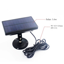 Chargeur de Batterie pour Panneau Solaire ExtéRieur 9V 1800MAh pour Suntek HC300 HC350 HC550 HC700 HC800 S990 S880 680 S80M